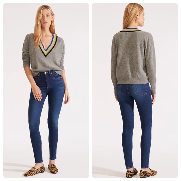 Veronica Beard Denim - Veronica Beard Kate High-Rise Skinny Jean